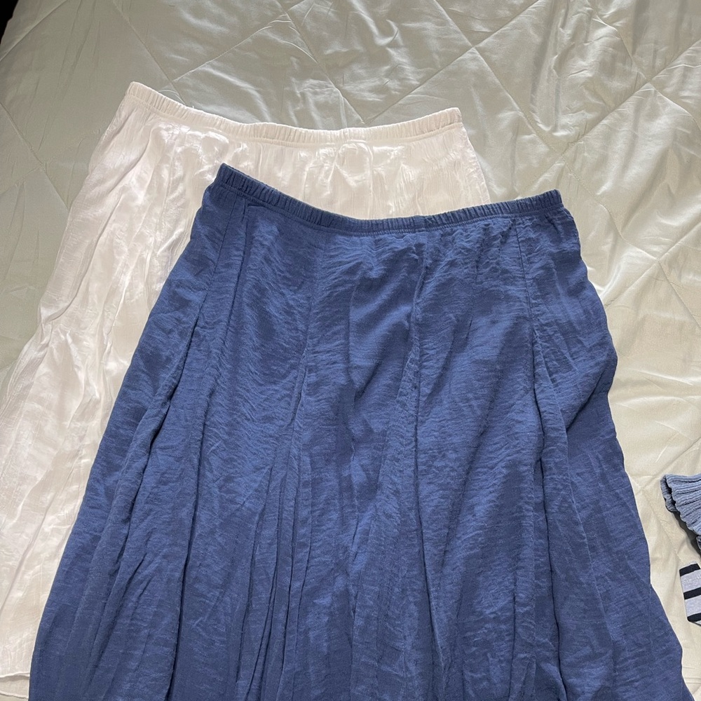Westport blue and white skirts size 1X